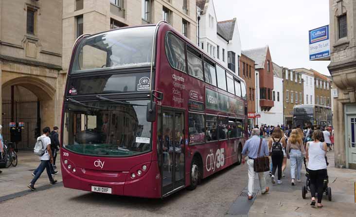 Oxford Alexander Dennis Enviro400H 309